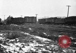 Image of railroad yard United States USA, 1920, second 4 stock footage video 65675072775