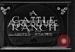 Image ranch United States USA, 1922, de la seconde 13 séquences d'archives historiques vidéo 65675072779