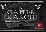 Image ranch United States USA, 1922, de la seconde 14 séquences d'archives historiques vidéo 65675072779