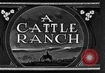Image ranch United States USA, 1922, de la seconde 15 séquences d'archives historiques vidéo 65675072779