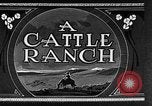 Image ranch United States USA, 1922, de la seconde 16 séquences d'archives historiques vidéo 65675072779