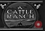 Image ranch United States USA, 1922, de la seconde 18 séquences d'archives historiques vidéo 65675072779