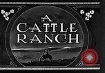 Image ranch United States USA, 1922, de la seconde 20 séquences d'archives historiques vidéo 65675072779