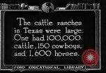 Image ranch United States USA, 1922, de la seconde 55 séquences d'archives historiques vidéo 65675072780