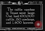 Image ranch United States USA, 1922, de la seconde 56 séquences d'archives historiques vidéo 65675072780