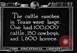 Image ranch United States USA, 1922, de la seconde 58 séquences d'archives historiques vidéo 65675072780