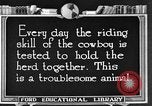Image ranch United States USA, 1922, de la seconde 1 séquences d'archives historiques vidéo 65675072782