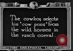 Image ranch United States USA, 1922, de la seconde 20 séquences d'archives historiques vidéo 65675072782