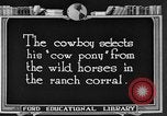 Image ranch United States USA, 1922, de la seconde 22 séquences d'archives historiques vidéo 65675072782