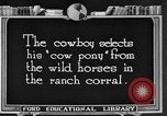 Image ranch United States USA, 1922, de la seconde 23 séquences d'archives historiques vidéo 65675072782