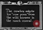Image ranch United States USA, 1922, de la seconde 24 séquences d'archives historiques vidéo 65675072782