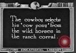 Image ranch United States USA, 1922, de la seconde 25 séquences d'archives historiques vidéo 65675072782