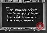 Image ranch United States USA, 1922, de la seconde 28 séquences d'archives historiques vidéo 65675072782