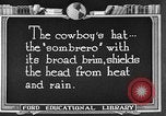 Image cowboy United States USA, 1922, de la seconde 3 séquences d'archives historiques vidéo 65675072783