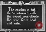 Image cowboy United States USA, 1922, de la seconde 5 séquences d'archives historiques vidéo 65675072783