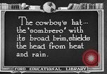 Image cowboy United States USA, 1922, de la seconde 6 séquences d'archives historiques vidéo 65675072783