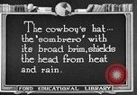 Image cowboy United States USA, 1922, de la seconde 8 séquences d'archives historiques vidéo 65675072783