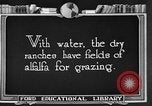 Image ranch United States USA, 1922, de la seconde 36 séquences d'archives historiques vidéo 65675072784