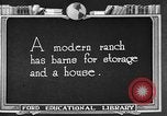 Image ranch United States USA, 1922, de la seconde 54 séquences d'archives historiques vidéo 65675072784