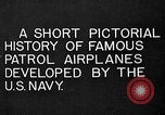 Image of Felixstowe F5L Flying Patrol Boats United States USA, 1917, second 3 stock footage video 65675072804