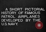 Image of Felixstowe F5L Flying Patrol Boats United States USA, 1917, second 7 stock footage video 65675072804