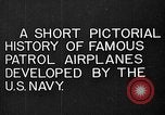 Image of Felixstowe F5L Flying Patrol Boats United States USA, 1917, second 11 stock footage video 65675072804