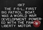 Image of Felixstowe F5L Flying Patrol Boats United States USA, 1917, second 16 stock footage video 65675072804