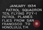 Image Consolidated P2Y-1 San Francisco California USA, 1934, de la seconde 7 séquences d'archives historiques vidéo 65675072807