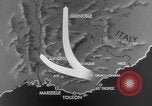 Standbild Operation Dragoon süd Frankreich, 1944, aus Sekunde 4 historischem Filmmaterial Videoclip 65675072838