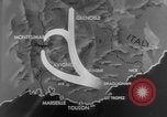 Standbild Operation Dragoon süd Frankreich, 1944, aus Sekunde 22 historischem Filmmaterial Videoclip 65675072838