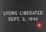 Immagine di Operazione Dragoon Lione Francia, 1944, secondo 5 filmato di repertorio 65675072839