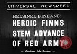 Image of Soviet Finnish War Helsinki Finland, 1939, second 4 stock footage video 65675072844