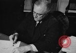 Image of Franklin Roosevelt Washington DC USA, 1941, second 10 stock footage video 65675072848