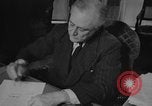 Image of Franklin Roosevelt Washington DC USA, 1941, second 14 stock footage video 65675072848