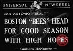 Immagine di Boston api San Antonio Texas USA, 1941, secondo 3 filmato di repertorio 65675072853