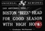 Immagine di Boston api San Antonio Texas USA, 1941, secondo 6 filmato di repertorio 65675072853