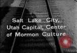 Image of Denver and Rio Grande Western train Salt Lake City Utah USA, 1934, second 1 stock footage video 65675072880