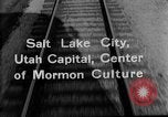 Image of Denver and Rio Grande Western train Salt Lake City Utah USA, 1934, second 3 stock footage video 65675072880