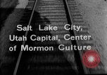 Image of Denver and Rio Grande Western train Salt Lake City Utah USA, 1934, second 4 stock footage video 65675072880