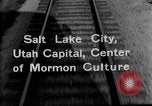 Image of Denver and Rio Grande Western train Salt Lake City Utah USA, 1934, second 5 stock footage video 65675072880