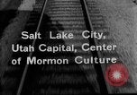 Image of Denver and Rio Grande Western train Salt Lake City Utah USA, 1934, second 6 stock footage video 65675072880