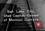 Image of Denver and Rio Grande Western train Salt Lake City Utah USA, 1934, second 8 stock footage video 65675072880