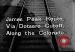 Standbild Denver und Rio Grande Western Zug Colorado United States USA, 1934, aus Sekunde 30 historischem Filmmaterial Videoclip 65675072882