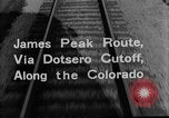 Standbild Denver und Rio Grande Western Zug Colorado United States USA, 1934, aus Sekunde 32 historischem Filmmaterial Videoclip 65675072882