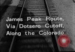 Standbild Denver und Rio Grande Western Zug Colorado United States USA, 1934, aus Sekunde 33 historischem Filmmaterial Videoclip 65675072882