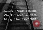 Standbild Denver und Rio Grande Western Zug Colorado United States USA, 1934, aus Sekunde 35 historischem Filmmaterial Videoclip 65675072882