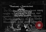 Standbild Rocky Mountains Pikes Peak Colorado USA, 1922, aus Sekunde 38 historischem Filmmaterial Videoclip 65675072884