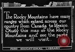 Standbild Rocky Mountains Pikes Peak Colorado USA, 1922, aus Sekunde 45 historischem Filmmaterial Videoclip 65675072884