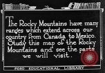 Standbild Rocky Mountains Pikes Peak Colorado USA, 1922, aus Sekunde 49 historischem Filmmaterial Videoclip 65675072884