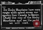 Standbild Rocky Mountains Pikes Peak Colorado USA, 1922, aus Sekunde 50 historischem Filmmaterial Videoclip 65675072884